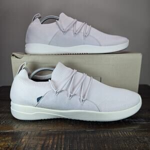 Vessi Cityscape Classic Mens Size 12 Lace Up Waterproof Shoes Birch White